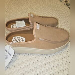 Hey Dude Austin Lift Tan Slip-On Loafers